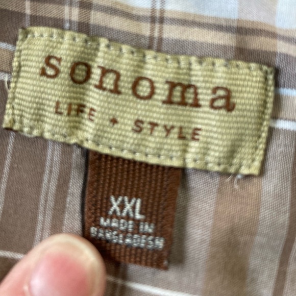 Sonoma short sleeve button down - Picture 3 of 4